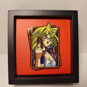 Yugioh Mai Valentine Glitter Enamel Pin FigPin Mini Y150 Uncommon Collectible